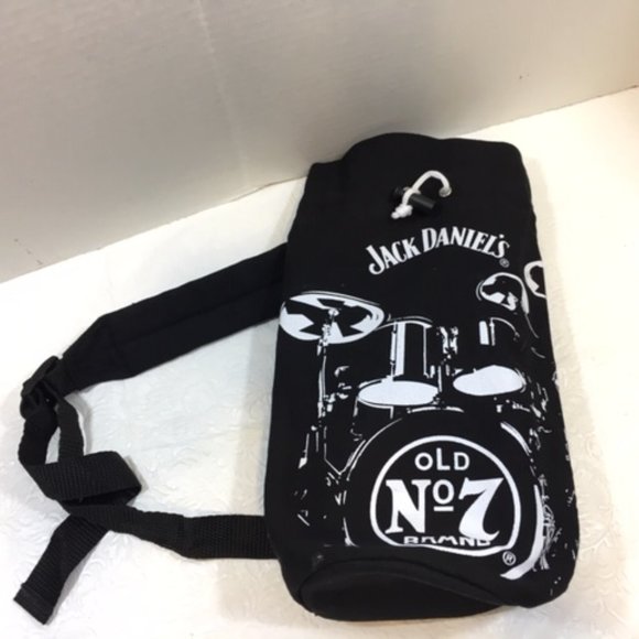 Jack Daniels Brand Cinch Sack Drawstring w/Shoulder Strap - Picture 1 of 11